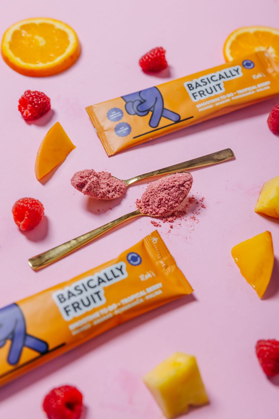Basically Fruit Smoothie To Go · Tropical Berry